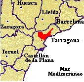 Mapa Siurana